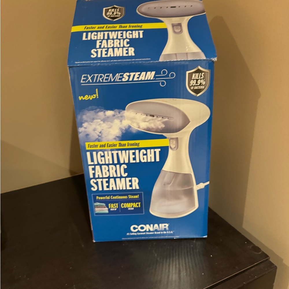 Blue Lightweight Fabric Steamer